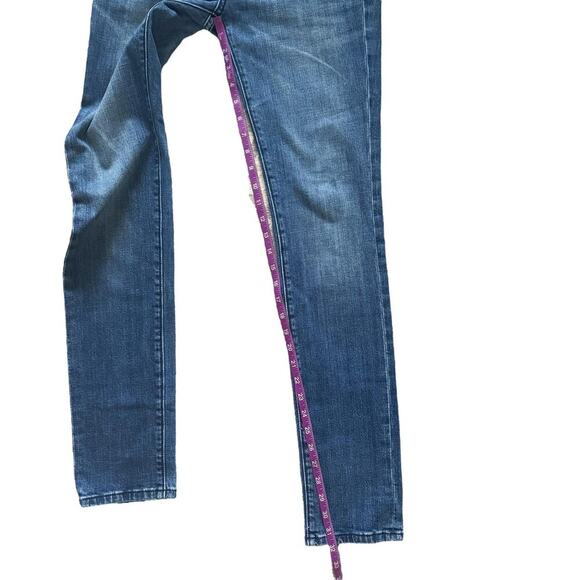 Vigoss Studio Nolita Skinny Jeans Womens 28 Blue Denim low rise Slim Fit Pants - Picture 8 of 16